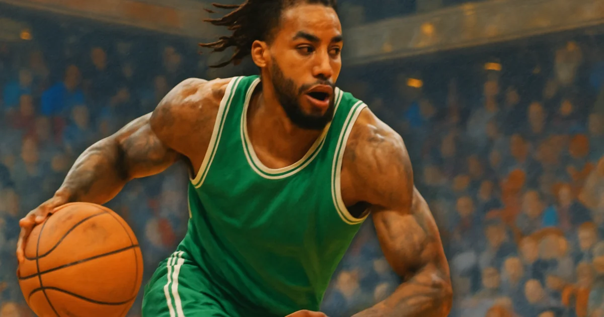 Devin Carter in action during an NBA basketball game