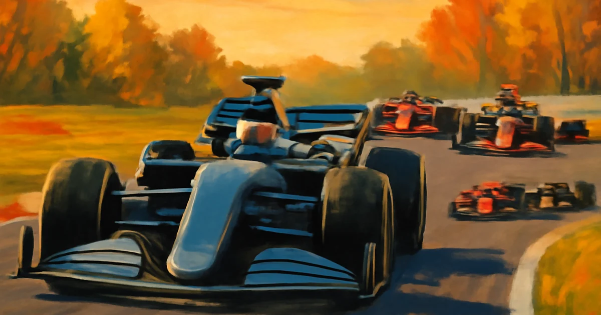 Kimi Antonelli leads the F1 pack during the 2026 season